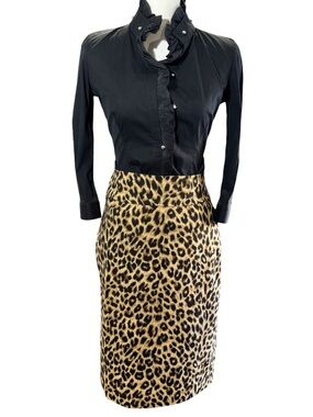 Leopard Print Skirt by Leslie Stuart 4